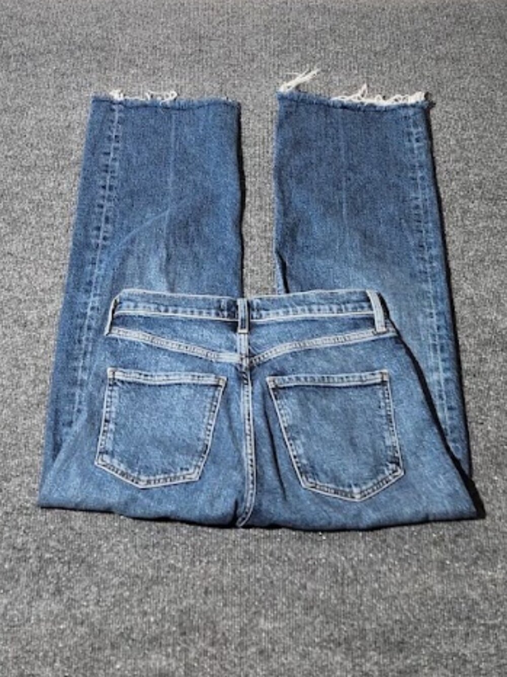 AGOLDE Women's Ren High Rise Wide-leg Jeans Size 27 - Picture 3 of 5